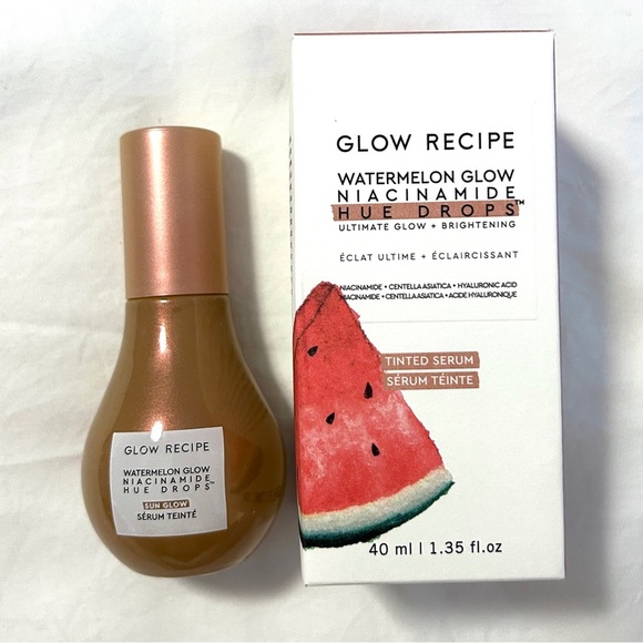 Glow Recipe Watermelon Glow Niacinamide Hue Drops - Radiant Tinted Serum - Picture 1 of 5